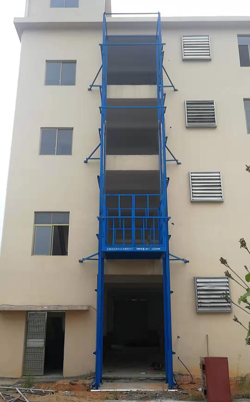 乌兰察布室外导轨式升降平台